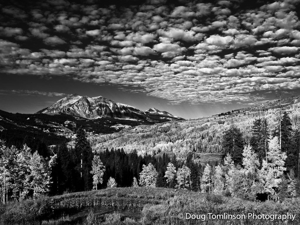 Amazing Clouds B&W - 1425
