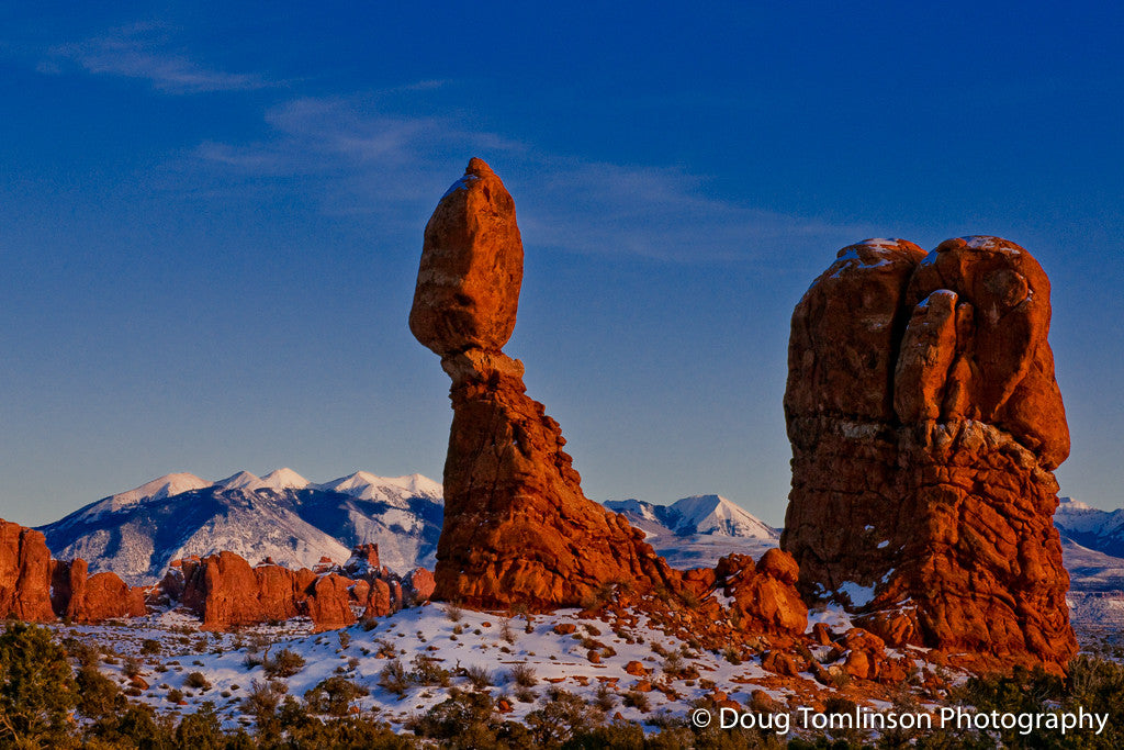 Balanced Rock at Sunset - 1238