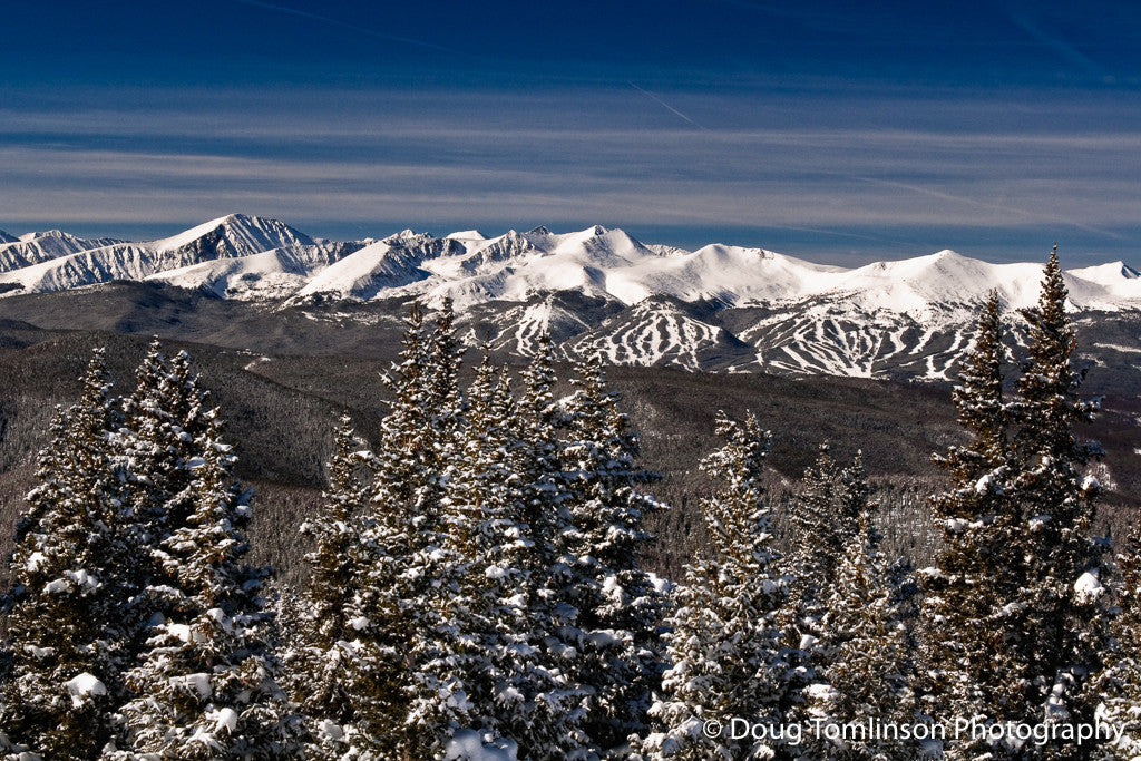 Breckenridge Ski Area from the Outback - 1228