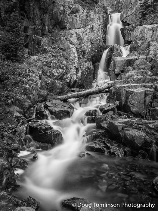 Continental Falls B&W - 1441
