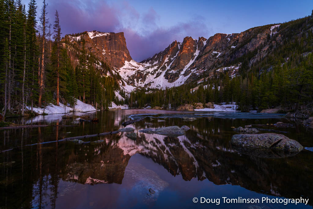 Dream Lake Sunrise - 1582