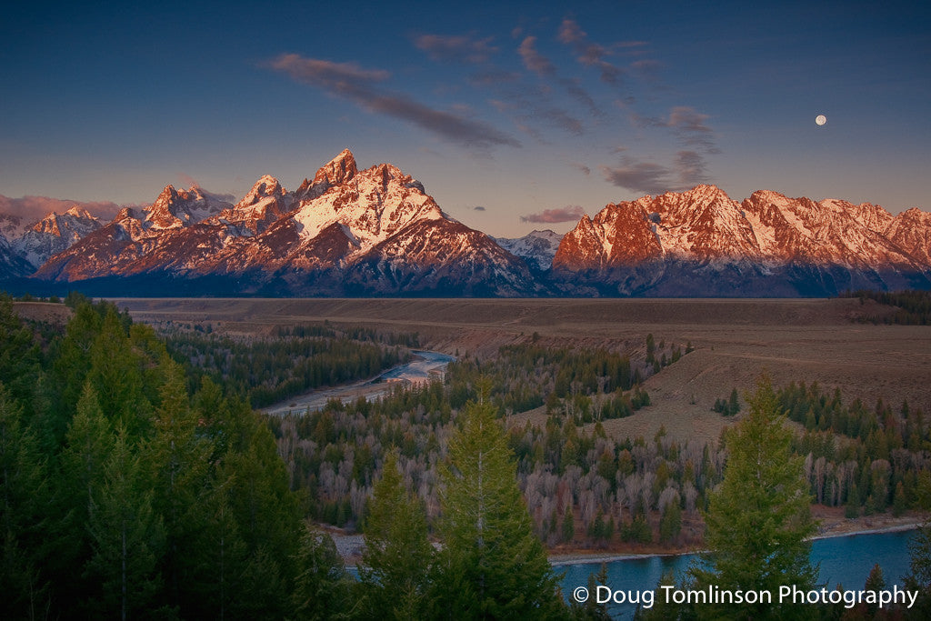 Full Moon on the Snake River - 1073