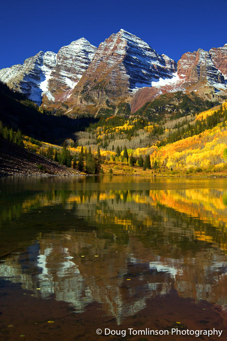 Maroon Bells  Reflection - 1053