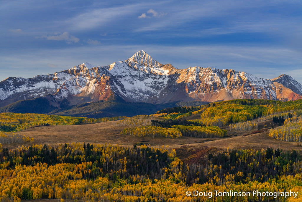 Morning Light Wilson Peak - 1596
