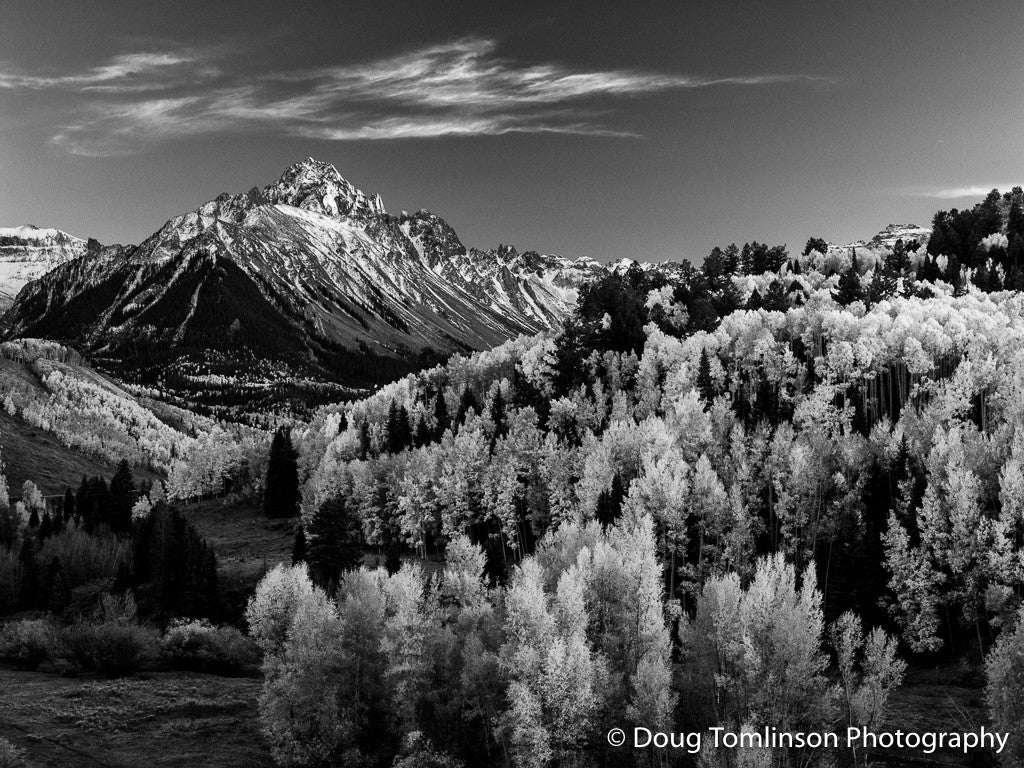 Mount Sneffels B&W - 1443