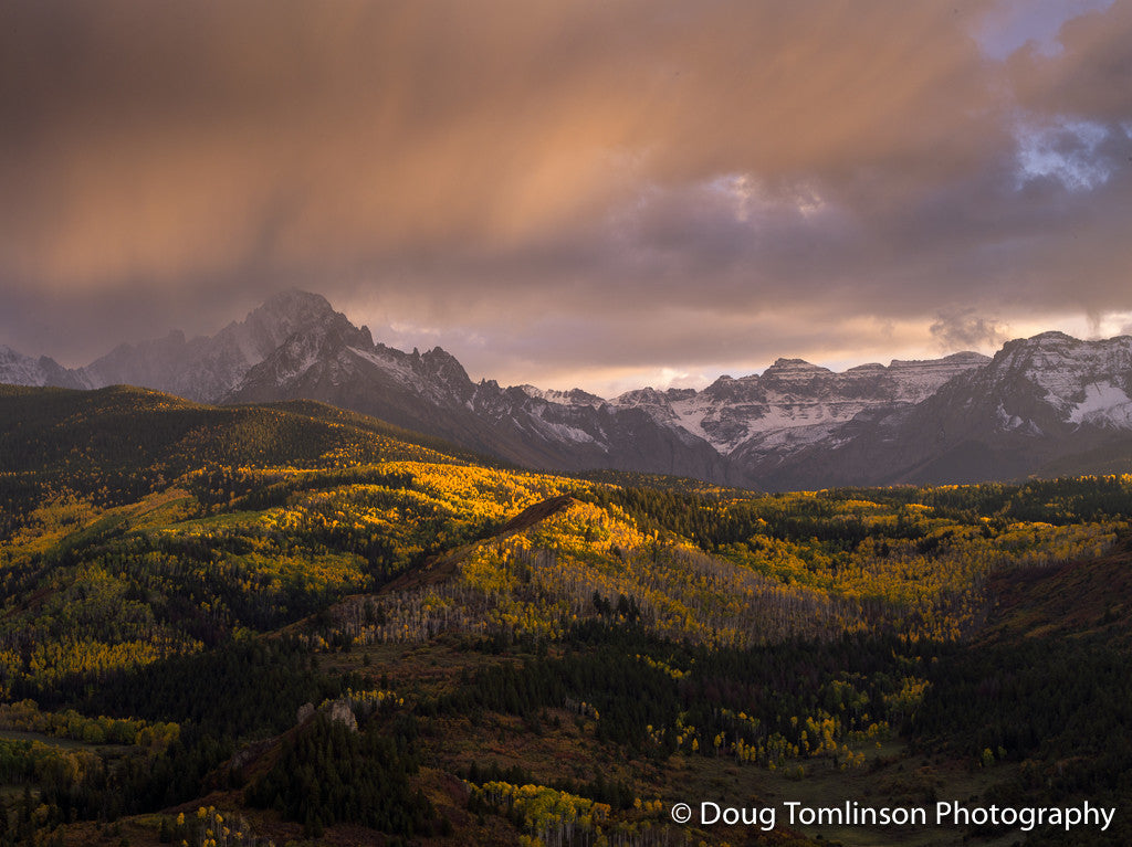 Rainstorm in San Juan Mountains - 1369