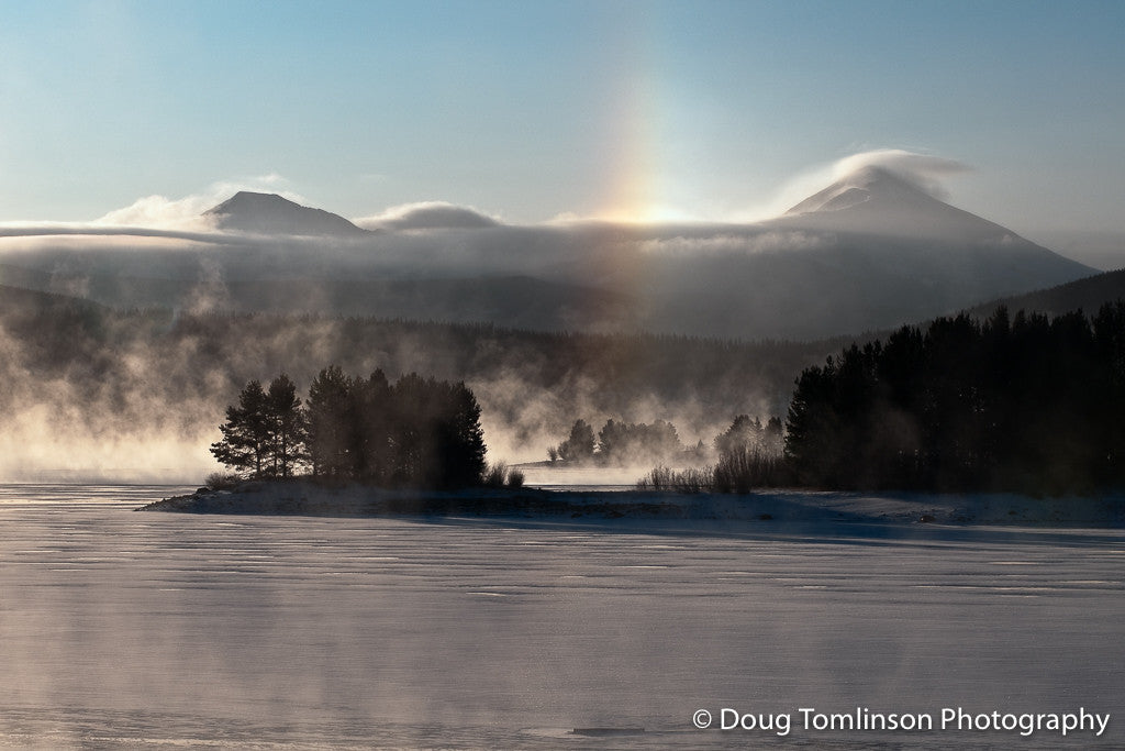 Steamy Morning Lake Dillion - 1106