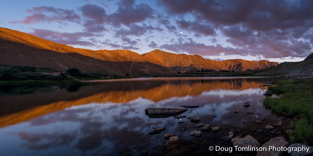 Sunset at the Lake - 1550