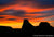 Sunset on Arizona Buttes - 1323