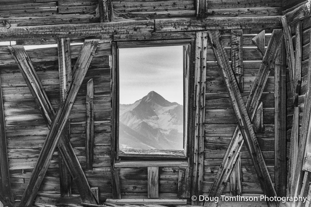 Window to Wilson Peak -  1574